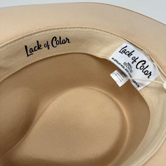 Lack of Color Creamy Tan Rancher Hat New with Tags - Picture 7 of 12